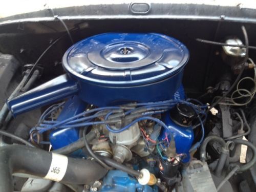 1969 Blue Ford F-100 Standard Cab Pickup