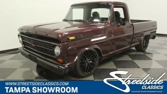 1969 Black Ford F-100 Pickup Truck