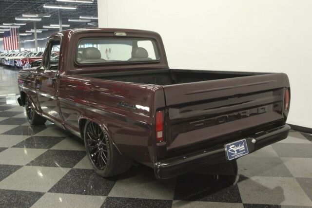 1969 Black Ford F-100 Pickup Truck