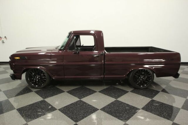 1969 Black Ford F-100 Pickup Truck