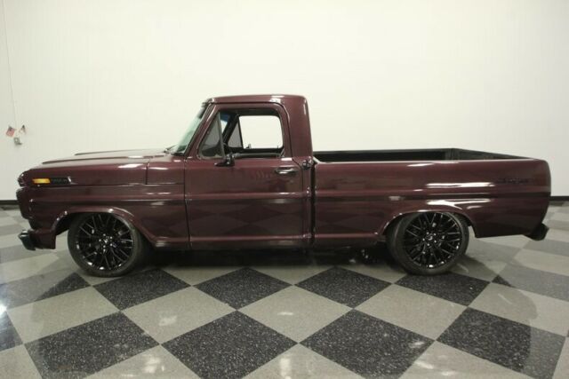 1969 Black Ford F-100 Pickup Truck