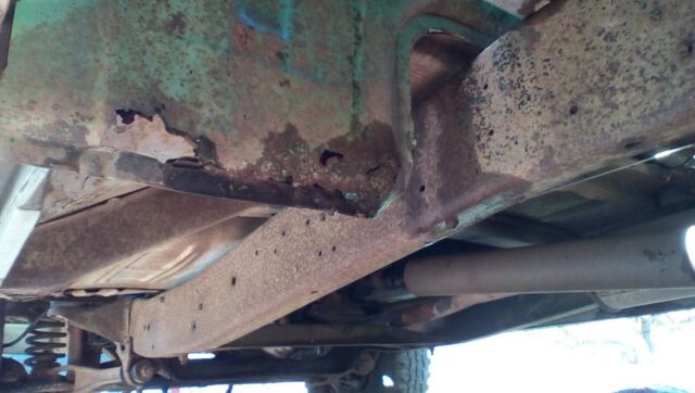 1969 Green Ford F-100 Standard Cab Pickup