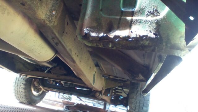 1969 Green Ford F-100 Standard Cab Pickup