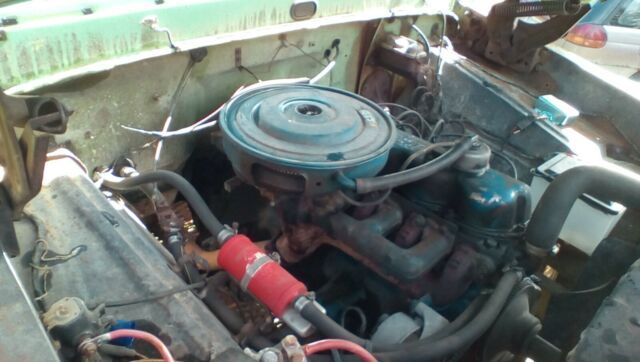 1969 Green Ford F-100 Standard Cab Pickup