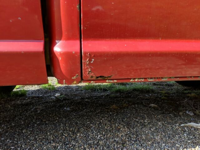 1969 Red Ford F-100 Standard Cab Pickup