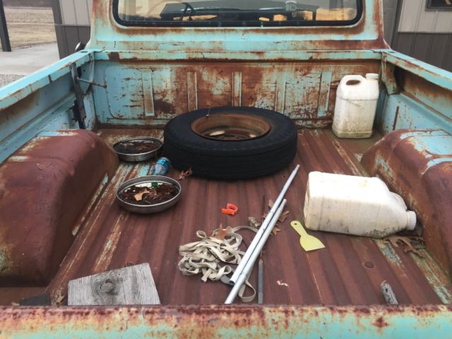 1969 Blue Ford F-100