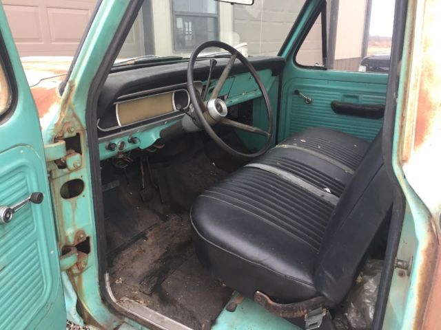 1969 Blue Ford F-100