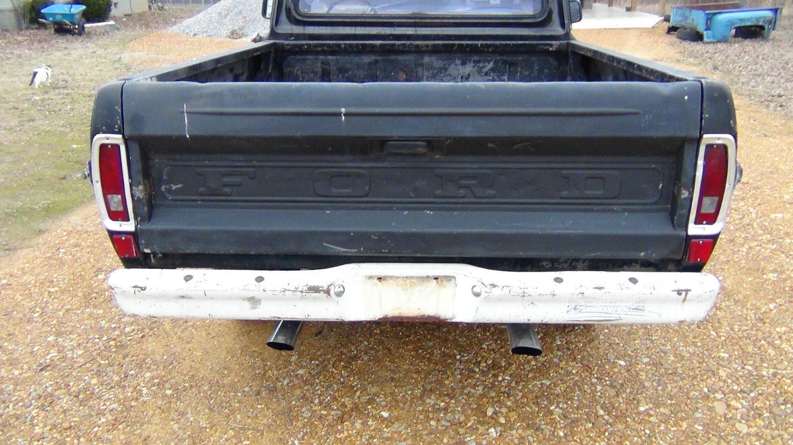 1969 Black Ford F-100