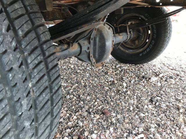 1969 Black Ford F-100