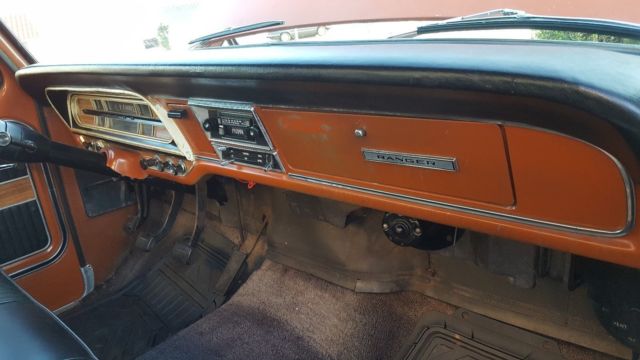 1969 Orange / White Ford F-100 Standard Cab Pickup