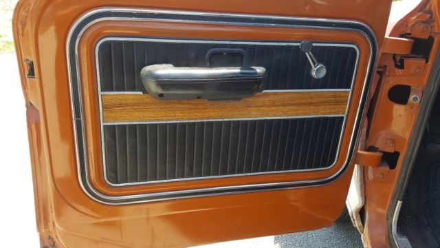 1969 Orange / White Ford F-100 Standard Cab Pickup