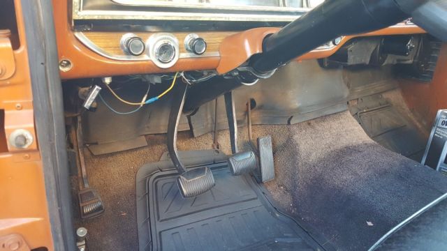 1969 Orange / White Ford F-100 Standard Cab Pickup