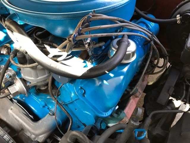 1969 Orange Ford F-100 Standard Cab Pickup