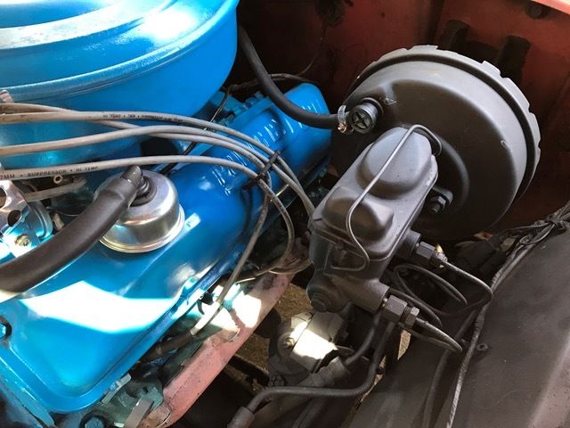 1969 Orange Ford F-100 Standard Cab Pickup