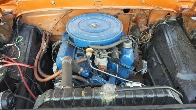 1969 Orange / White Ford F-100 Standard Cab Pickup