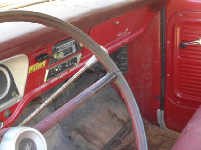 1969 Red Ford F-150 Standard Cab Pickup