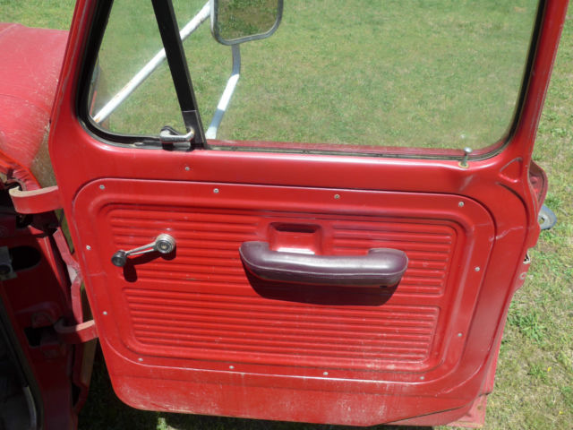 1969 Red Ford F-150 Standard Cab Pickup