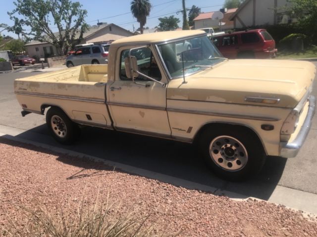 1969 Tan Ford F-250 Standard Cab Pickup
