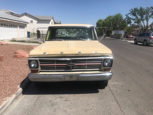 1969 Tan Ford F-250 Standard Cab Pickup