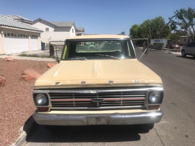 1969 Tan Ford F-250 Standard Cab Pickup