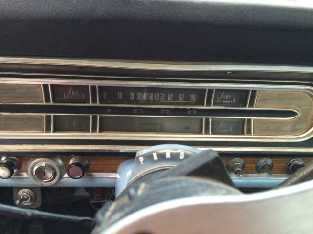 1969 Blue &- white Ford F-250 Standard Cab Pickup