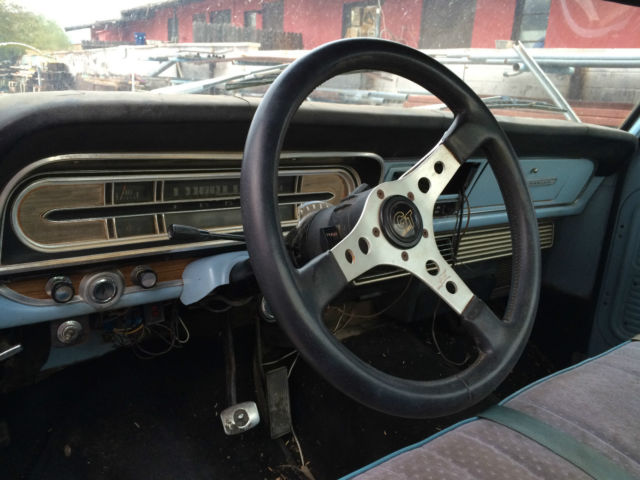 1969 Blue &- white Ford F-250 Standard Cab Pickup