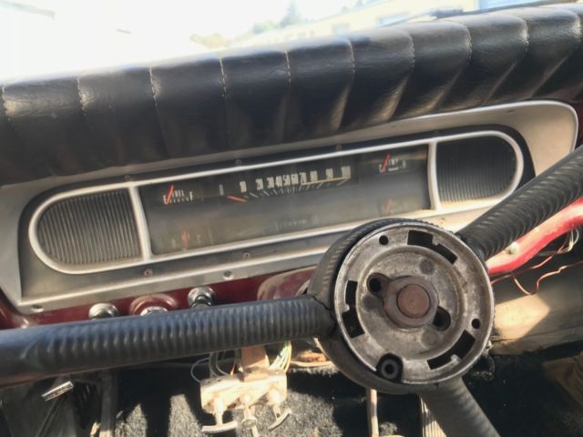 1969 Burgundy Ford F-250