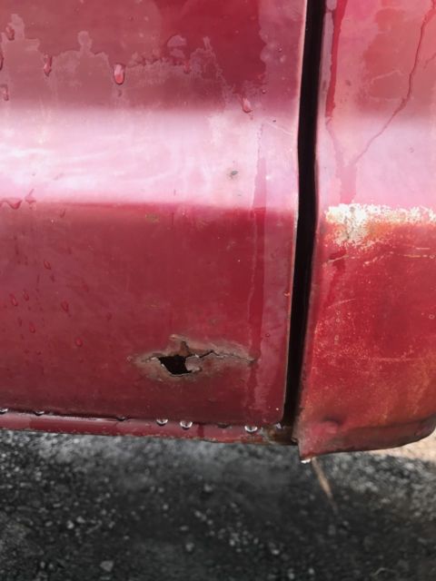 1969 Burgundy Ford F-250