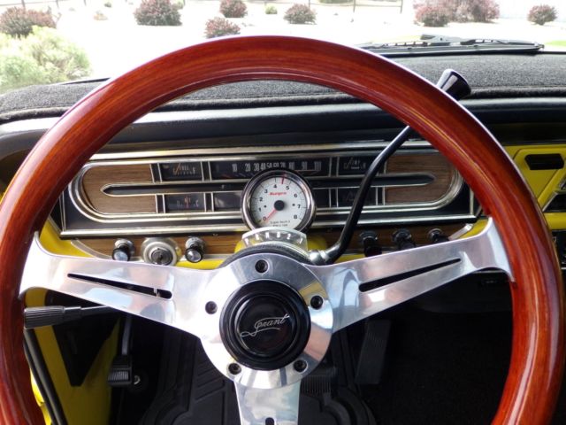 1969 Yellow Ford F-250 Cab Pickup