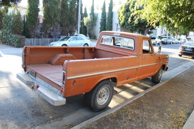 1969 Red Ford F-250