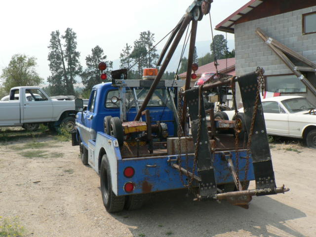 1969 Blue Ford F-350