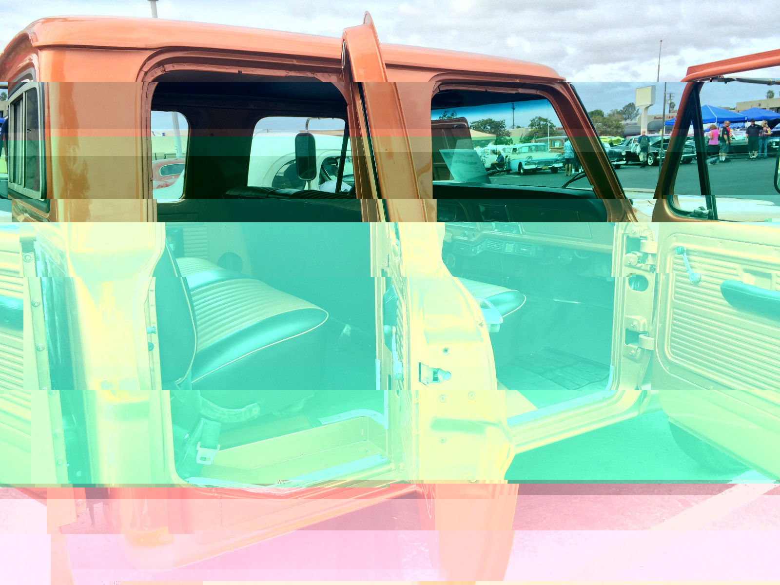 1969 Orange/Copper Ford F-350 Crew Cab Pickup