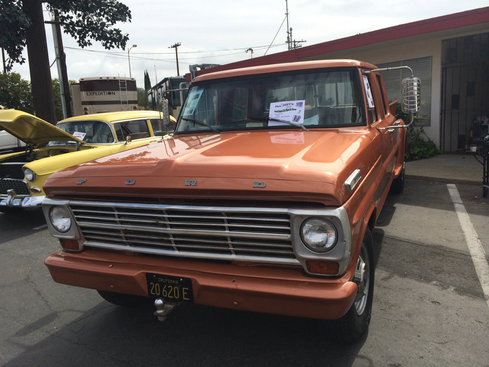 1969 Orange/Copper Ford F-350 Crew Cab Pickup