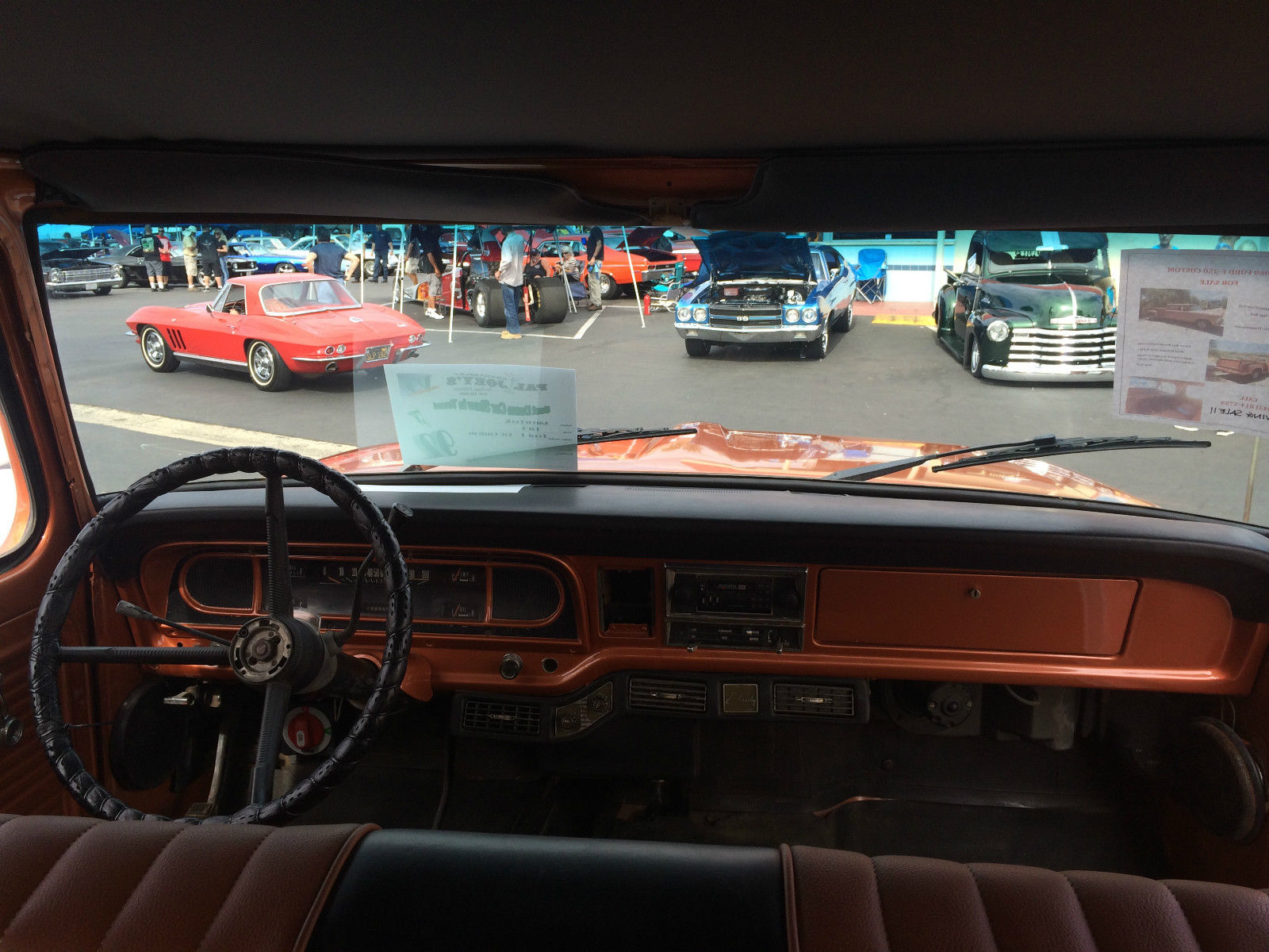 1969 Orange/Copper Ford F-350 Crew Cab Pickup
