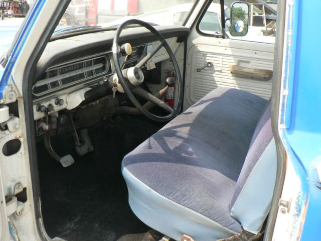 1969 Blue Ford F-350