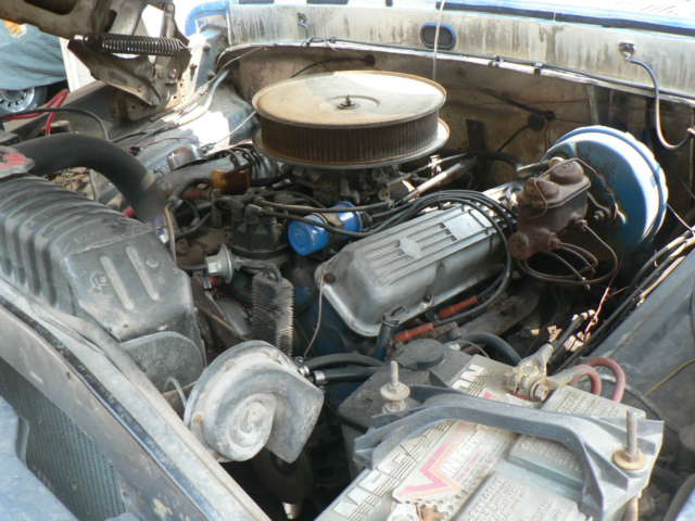 1969 Blue Ford F-350