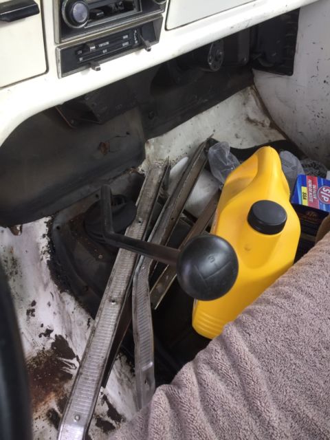 1969 White Ford F-350