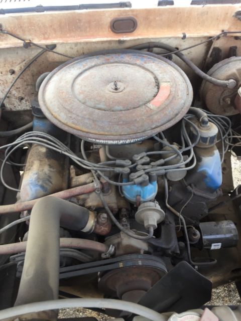 1969 White Ford F-350