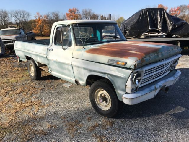 1969 Teal Ford F-100