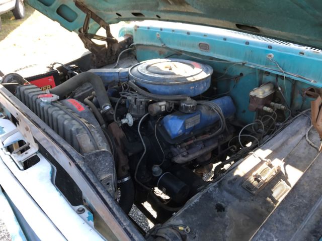 1969 Teal Ford F-100