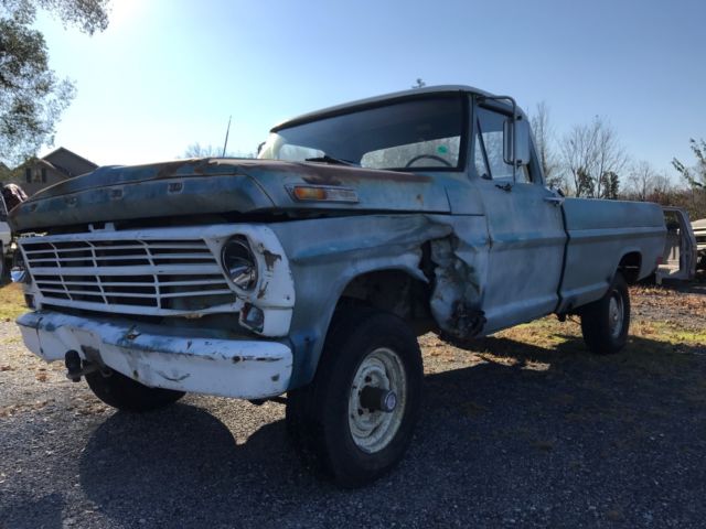 1969 Teal Ford F-100