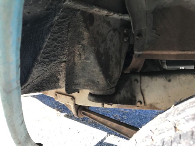 1969 Teal Ford F-100