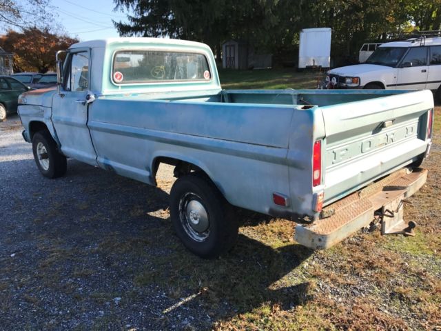 1969 Teal Ford F-100