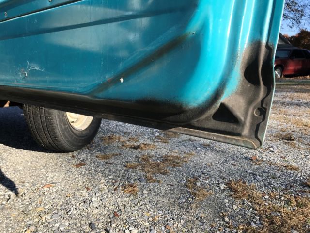 1969 Teal Ford F-100