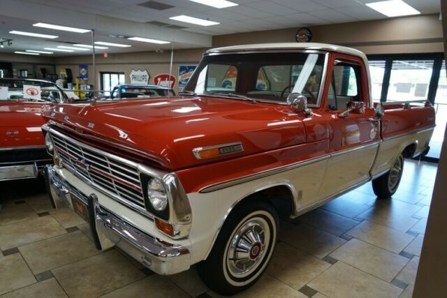 1969 Red Ford F-100 --