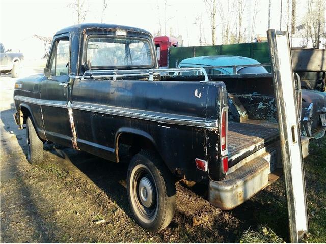1969 Black Ford F-100 --