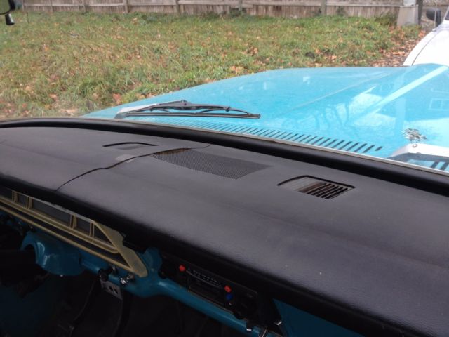 1969 Turquoise Ford F-100 Standard Cab Pickup