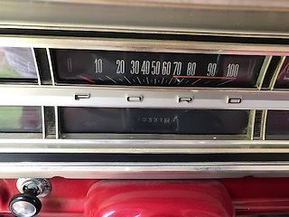 1969 Red Ford F-100 Cab & Chassis