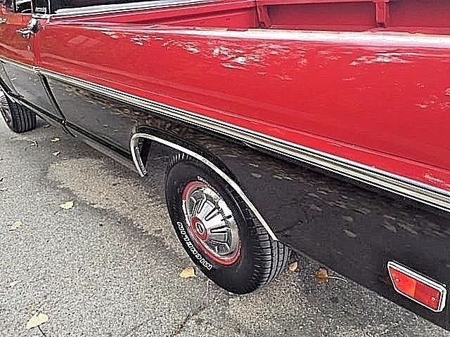 1969 Red Ford F-100 Cab & Chassis