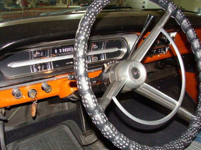 1969 Orange Ford F-100 Standard Cab Pickup